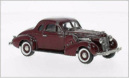 Buick Special Coupe 1/43 Brooklin Sport M-46S rosso 1938 modellini auto