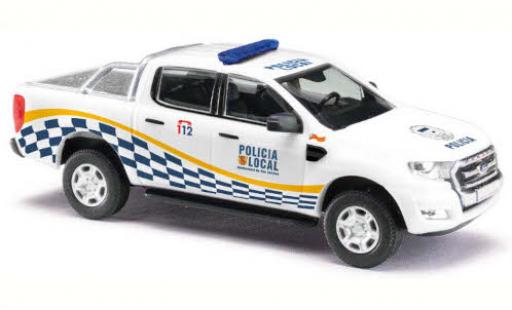Ford Ranger 1/87 Busch Policia Mallorca 2016 modellino in miniatura