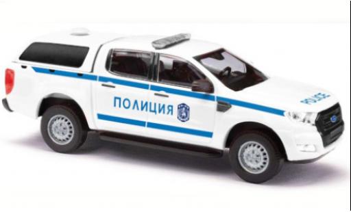 Ford Ranger 1/87 Busch Polizia Bulgarien 2016 modellino in miniatura