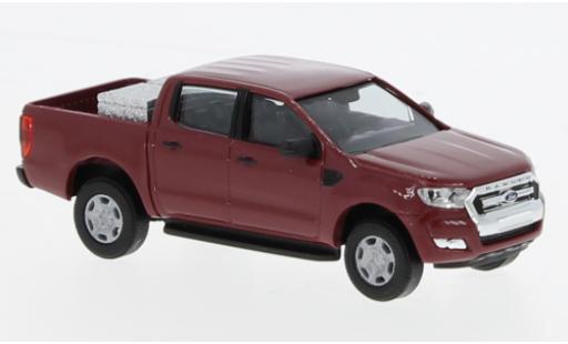 Ford Ranger 1/87 Busch rosso foncé 2016 modellino in miniatura