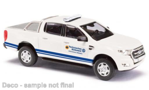 Ford Ranger 1/87 Busch THW Mühlheim modellino in miniatura
