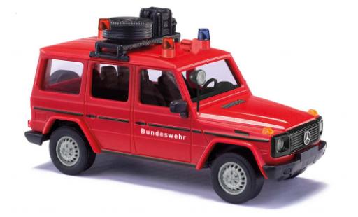 Mercedes Classe G 1/87 Busch G-classe (W463) pompiers Bundeswehr 1990 modellino in miniatura