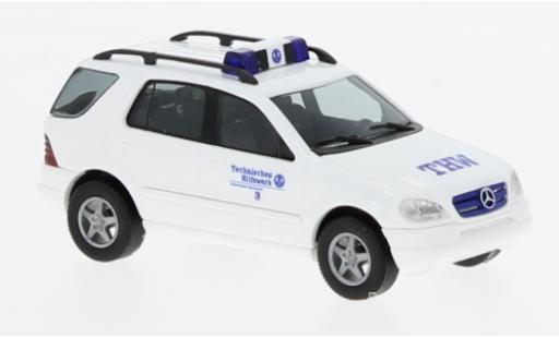 Mercedes CLA 1/87 Busch M-classe THW Oberhausen 1997 modellino in miniatura