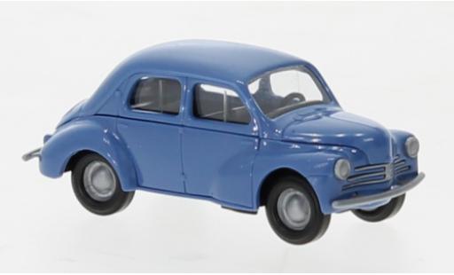 Renault 4CV 1/87 Busch blu 1958 modellino in miniatura