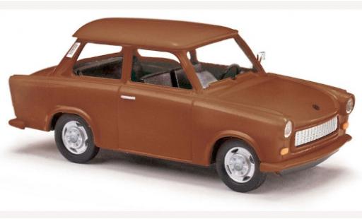 Trabant 601 1/87 Busch marroneee 1977 modellino in miniatura