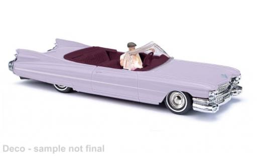 Cadillac Eldorado 1/87 Busch Cabriolet lila 1959 1:87 modellino in miniatura