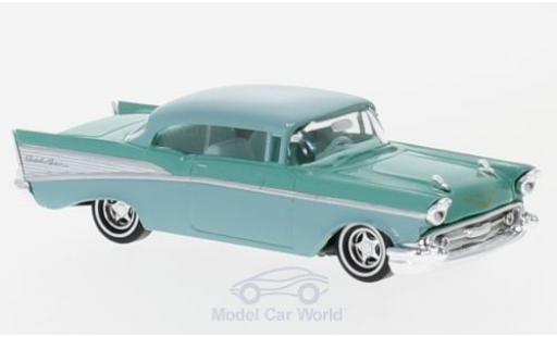 Chevrolet Bel Air 1957 1/87 Busch verde/blu 1957 modellino in miniatura