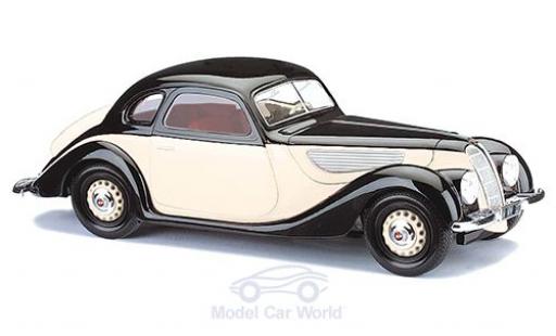 EMW 327 1/87 Busch Coupe beige/nero 1952 modellino in miniatura