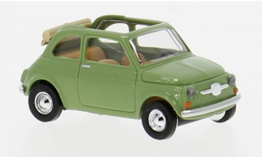 Fiat 500 1/87 Busch grün 1965 1:87 modellino in miniatura