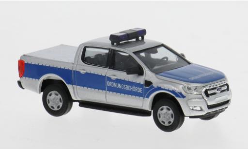 Ford Ranger 1/87 Busch 2016 Ordnungsbehörde Wehrheim 1:87 modellino in miniatura