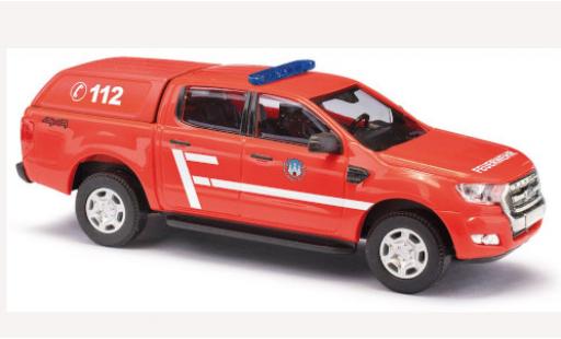Ford Ranger 1/87 Busch Feuerwehr Freiberg 2016 mit Hardtop modellino in miniatura