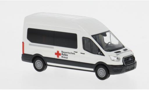 Ford Transit 1/87 Busch 2014 Bayerisches Rotes Kreuz 1:87 modellino in miniatura