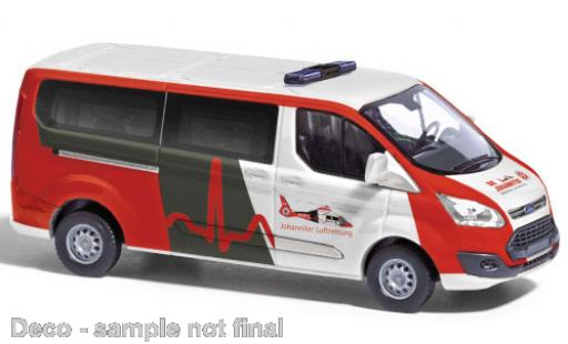 Ford Transit 1/87 Busch Custom Bus Johanniter Luftrettung 2012 modellino in miniatura