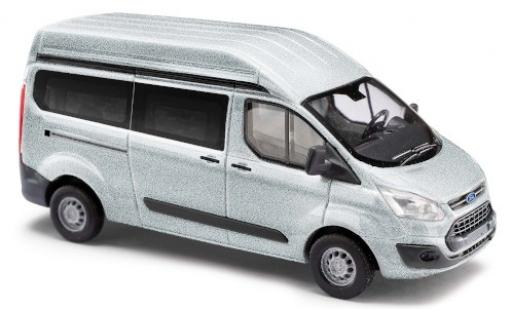 Ford Transit 1/87 Busch Custom Hochdach grigio bus modellino in miniatura