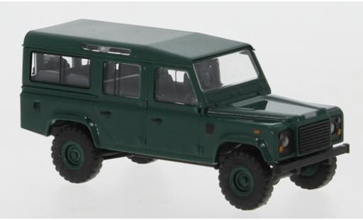 Land Rover Defender 1/87 Busch 110 verde/matt-verde RHD 1983 véhicule le Queen modellino in miniatura