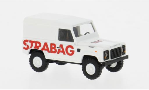 Land Rover Defender 1/87 Busch 90 Kasten 1983 STRABAG 1:87 modellino in miniatura