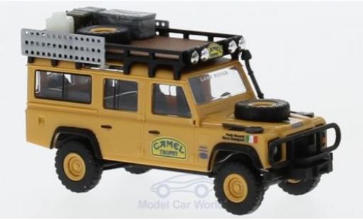 Land Rover Defender 1/87 Busch Camel Trophy Italien modellino in miniatura
