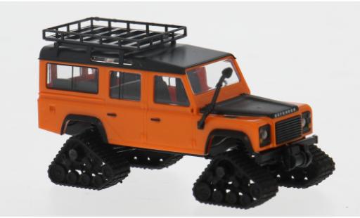 Land Rover Defender 1/87 Busch orange/schwarz 1983 1:87 modellino in miniatura