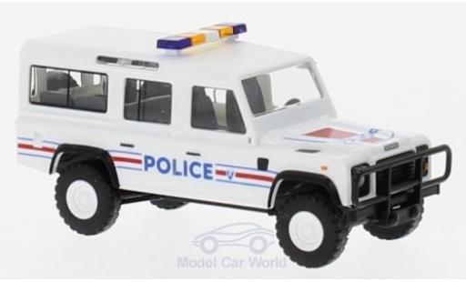 Land Rover Defender 1/87 Busch Polizei Frankreich 1983 modellino in miniatura