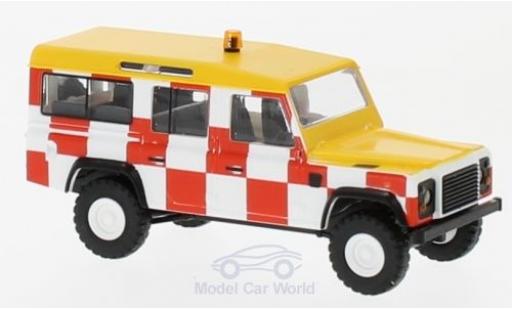Land Rover Defender 1/87 Busch RHD Flughafen England 1983 modellino in miniatura