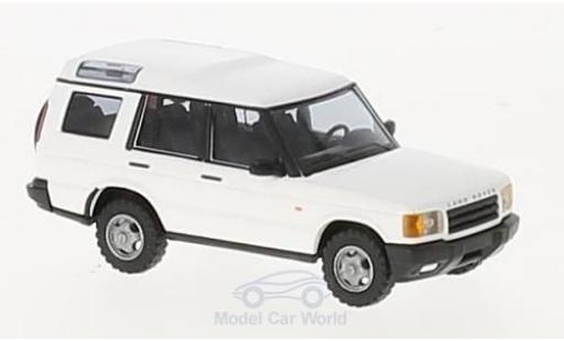 Land Rover Discovery 1/87 Busch bianco 1998 modellino in miniatura
