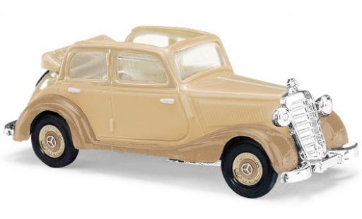 Mercedes 170 1/87 Busch V Cabriolet beige/beige 1936 modellino in miniatura