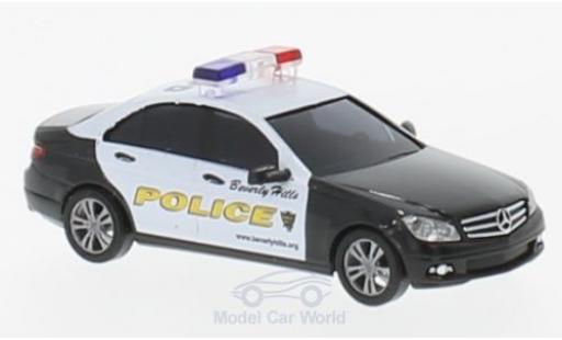Mercedes Classe C 1/87 Busch Beverly Hills Police 2007 modellino in miniatura