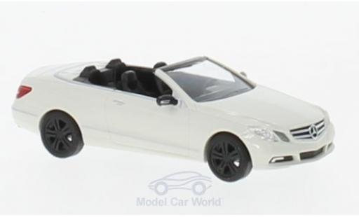 Mercedes Classe E 1/87 Busch Cabriolet Sport (A 207) bianco 2010 modellino in miniatura