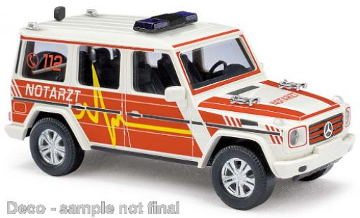 Mercedes Classe G 1/87 Busch Notarzt 1990 modellino in miniatura