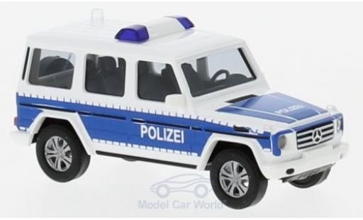 Mercedes Classe G 1/87 Busch Polizei Brandenburg 2008 modellino in miniatura