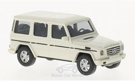 Mercedes Classe G 1/87 Busch bianco 2008 modellino in miniatura