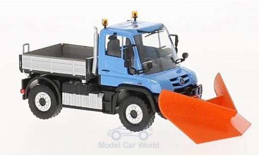 Mercedes Unimog 1/87 Busch U 430 2013 mit Spitzplug modellino in miniatura