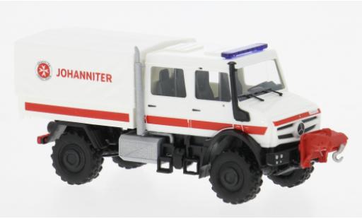 Mercedes Unimog 1/87 Busch U5023 2013 Johanniter 1:87 modellino in miniatura
