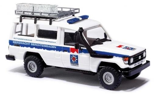 Toyota Land Cruiser 1/87 Busch HZJ 78 Bergwacht Berchtesgaden modellino in miniatura