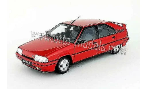 Citroen BX GTI 1/18 Ottomobile 19 rosso modellini auto