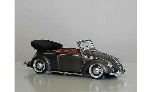 Volkswagen Kafer Base 1/18 Maisto Coccinelle Cabriolet 51 grigio metallisee modellini auto