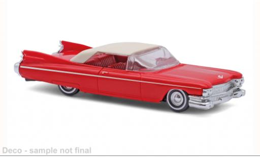 Cadillac Eldorado 1/87 Busch rot/beige 1959 1:87 modellino in miniatura