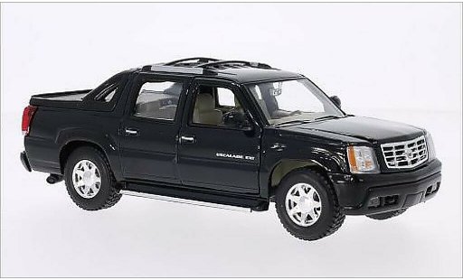 Cadillac Escalade pickup 1/24 Welly EXT nero 2002 modellini auto