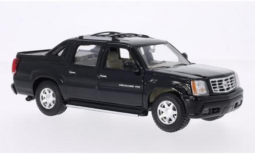 Cadillac Escalade 1/24 Welly EXT schwarz 1:24 modellino in miniatura