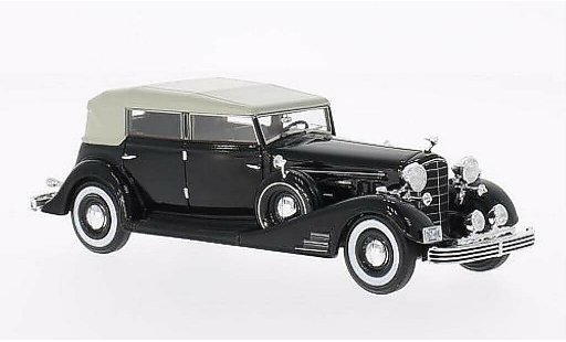 Cadillac Fleetwood Phaeton 1/43 Neo Allweather Pheaton nero 1933 modellini auto