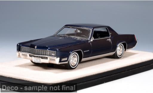 Modellini auto Cadillac Fleetwood blau 1967 1/43 Stamp Models