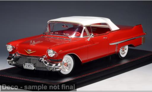 Cadillac Series 62 1/18 Stamp Models Cabriolet rot/weiss 1957 1:18 modellino in miniatura