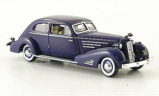Cadillac V16 Coupe 1/87 Ricko Aerodynamic blu 1934 modellini auto