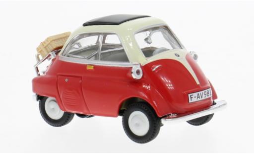 Bmw Isetta 1/43 Cararama 250 rot/beige 1:43 modellino in miniatura