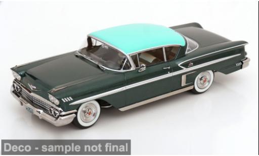 Modellini auto Chevrolet Bel Air Impala gr&Atilde;&frac14;n/gr&Atilde;&frac14;n 1958 1/18 KK Scale