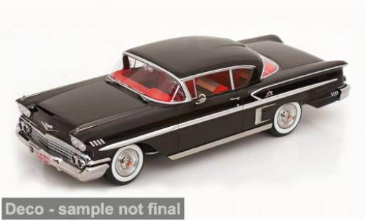 Modellini auto Chevrolet Bel Air Impala schwarz/rot 1958 1/18 KK Scale