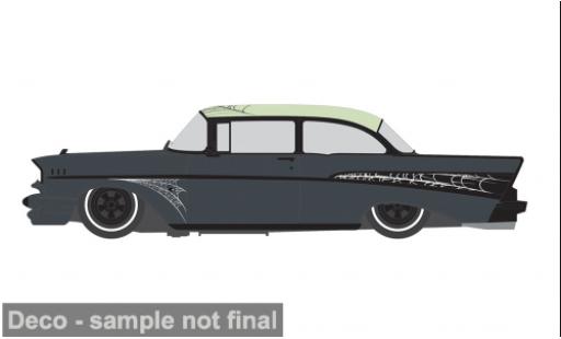 Chevrolet Bel Air 1/64 IXO America - Lowrider 1957 Halloween 1:64 modellino in miniatura