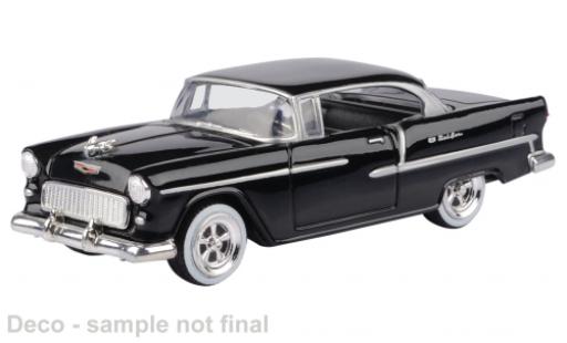 Chevrolet Bel Air 1/43 Motormax schwarz 1955 1:43 modellino in miniatura