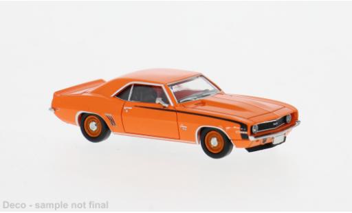 Modellini auto Chevrolet Camaro Coupe orange 1969 1/87 Brekina