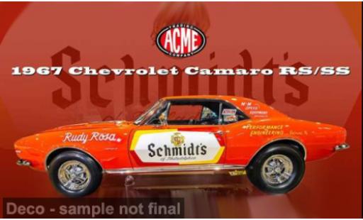 Chevrolet Camaro 1/18 ACME RS/SS 1967 Schmidt's Drag Team 1:18 modellino in miniatura